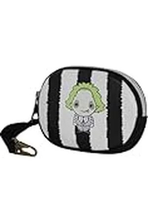 KARACTERMANIA Beetlejuice Stripes-Pill muntenportemonnee, wit, 12 x 8,5 cm, , Eén maat, Pil Portemonnee