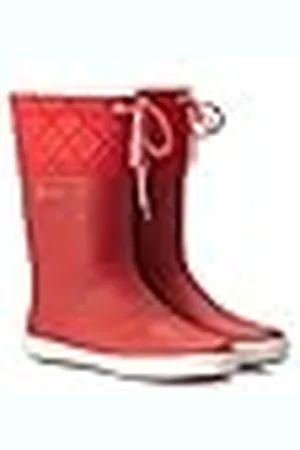 Aigle Giboulée Sneeuwlaarzen voor kinderen, uniseks, Rode Rouge Blanc, 3 UK Child