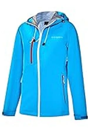 Black Crevice Hardshell damesjas I hoogwaardige outdoorjas dames I 3L functionele jas van 100% polyester I ademende damesjas I wind- en waterdichte outdoor regenjas dames, , 36