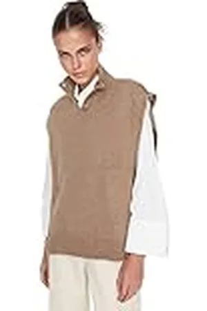 Trendyol Dames rode collar Knitwear Sweater, , M, , M