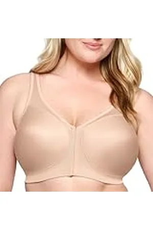 Glamorise 1265 MagicLift Beha voor vrouwen, grote maten, betere houding, zonder beugel, Café, 85B