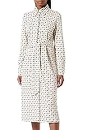 Seidensticker Damesblousejurk - mode - regular fit - getailleerd - gemakkelijk te strijken - lange mouwen, , 44