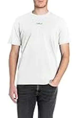 Replay Basic T-shirt voor heren, ronde hals, korte mouwen, , L