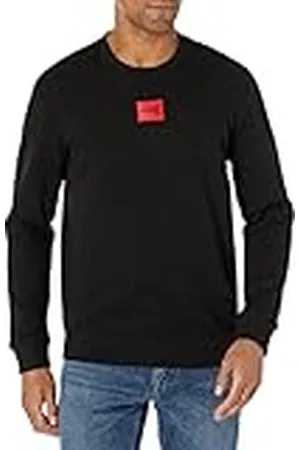 HUGO BOSS Heren Regular Fit Square Logo Jersey Sweatshirt Pullover, , S