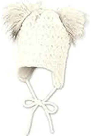 Sterntaler Baby meisjes gebreide muts Puscheli muts