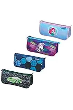 HERLITZ ® Eenkamer-schooletui Sport | ritssluiting | tas etui organizer cosmeticatas pennenelementen pen accessoires | kinderen jongeren | motiefmix, , Mały, Tube, , Mały, Tube