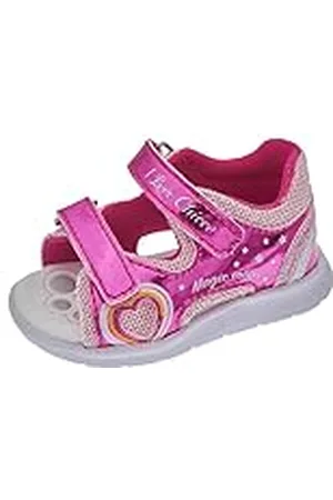 chicco Fuchsia Sandaal Met Dubbele Klittenbandsluiting, Meisjes En Meisjes, , 20 EU, Design in Italië