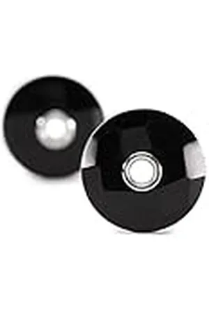 Trollbeads Damesoorbellen Black Onyx Glas - 86103, 1, Glas, Onyx