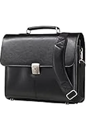 Alassio 47011 aktetas FAENZA, schoudertas van echt leer, met slot afsluitbaar, notebooktas voor laptops tot 15 inch, zakelijke tas, ca. 32,5 × 41 × 12 cm, , , 41 EU, modern