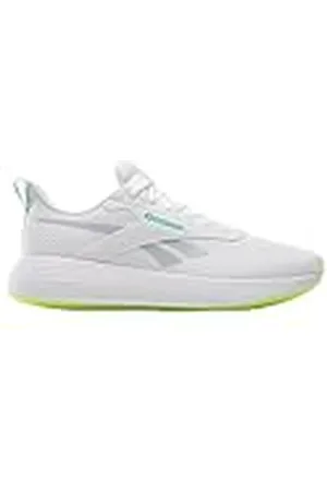 Reebok Unisex DMX Comfort + wandelschoenen, wit/grijs 1/Digital Lime, 41 EU, Wit Grijs 1 Digitaal Limoen, 40.5 EU