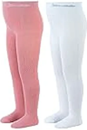 Sterntaler Baby-meisjes effen dubbelpak panty, , 128 cm