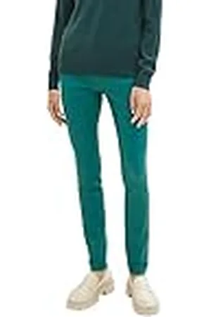 TOM TAILOR Alexa skinny jeans voor dames in PU-lederlook, , 33W / 30L