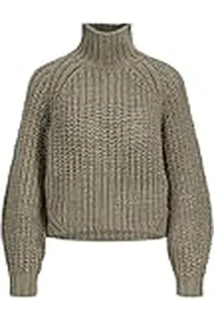 JJXX Dames Jxkelvy Chunky High Neck Knit Sn gebreide trui, , XS