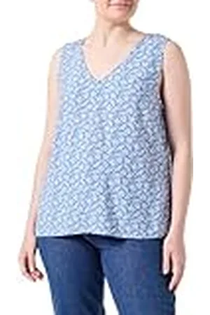 VILA VILISE NUA S/L V-hals TOP/R, , 34