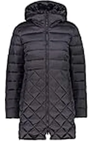 CMP Nylon Long Parka Hooded, Woman, Titan, 42