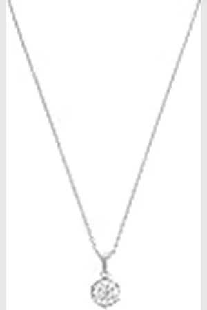 Amor Collier Met Hanger 925 Sterling Zilveren Dames Collier, Met Cubic Zirkonia Synth., 42+3 cm, , Wordt Geleverd In Sieraden Geschenkverpakking, 2026227