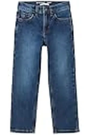 TOM TAILOR Straight Fit jeans met stretch voor jongens en kinderen, , 98