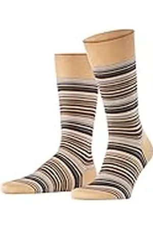 Falke Heren Sokken Microblock M So katoen gedessineerd 1 paar, , 43-44