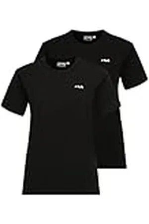 Fila Dames Bari Tee/Double Pack T-Shirt, , XS