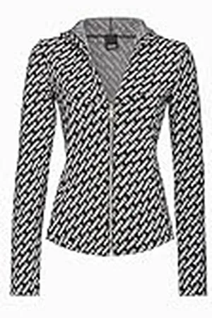 Pinko Website Jacquard Logo Pi Damesjas, , XXL