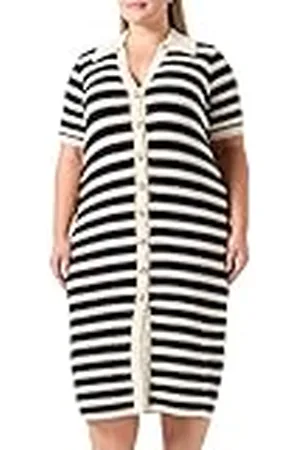 Y.A.S Y.A.S croc Ss Midi Knit Dress Noos, , XL