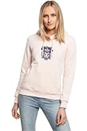 miss tee Dames hoodie Always On Fire Hoody, casual print hoodie voor vrouwen, regular fit, maten XS - 5XL, , M