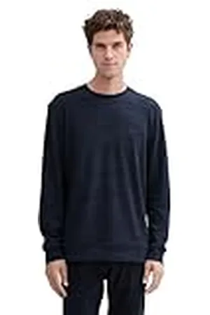 TOM TAILOR T-shirt met lange mouwen voor heren, , M