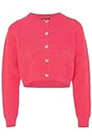 myMo Elegante gebreide trui voor dames, enkele rij, kort gesneden gebreide jas, , maat XL/XXL, , XL