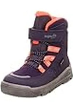 Superfit Mädchen MARS warm gefütterte Gore-Tex Stiefel, LILA/ORANGE 8500