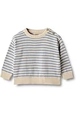 WHEAT Jongens Knit Janus GOTS-gecertificeerde duurzame trui, , 92