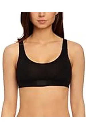 Sloggi Double Comfort Crop Top voor dames. Een klassieke top van extra zacht katoen voor ademend vermogen en comfort, , 65