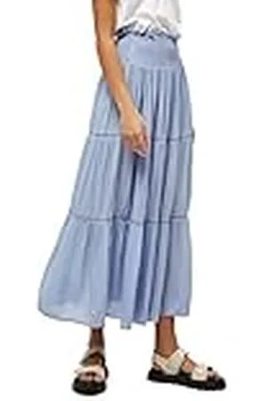 DESIRES Debbi Smock Skirt voor dames, Serenity Blue, L