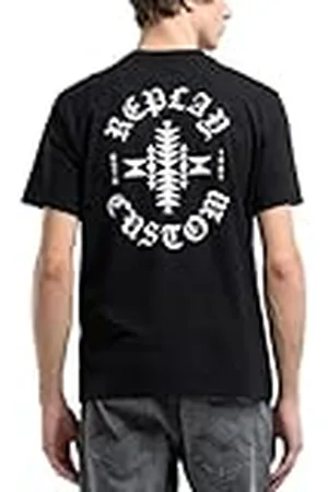 Replay Heren Regular Fit T-shirt van katoen, , 3XL