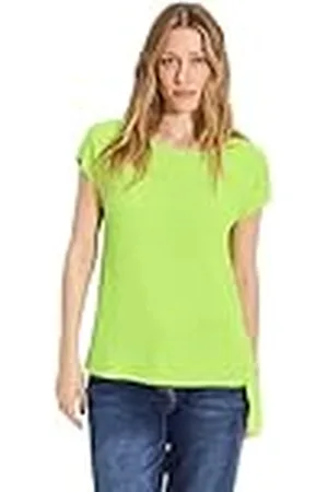 CECIL Blouse met crêpe en, , L