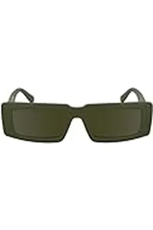Calvin Klein Unisex volwassenen zonnebril CKJ25608S - kaki met solide bruine glazen, , Taglia unica