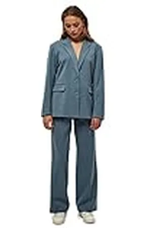 Minus Amber Blazer voor dames, Blue Zen, XXL