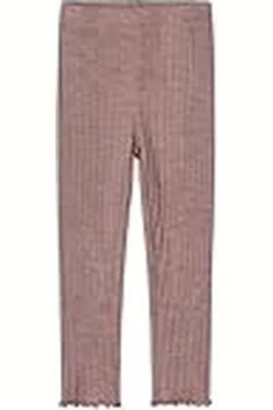 NAME IT Nmfwossa Wool/Silk Rib leggings voor meisjes, , 104 cm