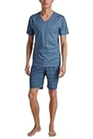 Calida Relax Imprint Korte pyjama voor heren, van 100% katoen, , 46-48