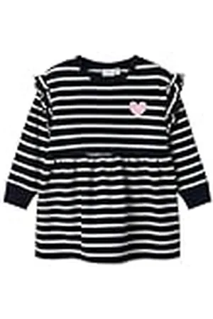 NAME IT Nmftorina Nreg SWE jurk Bru Pb voor meisjes, , 80