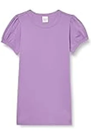 Green Cotton Meisjes Alfa Puff S/S T T-shirt, , 104 cm