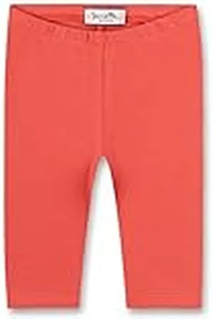 Sanetta Baby meisjes Fiftyseven rode leggings