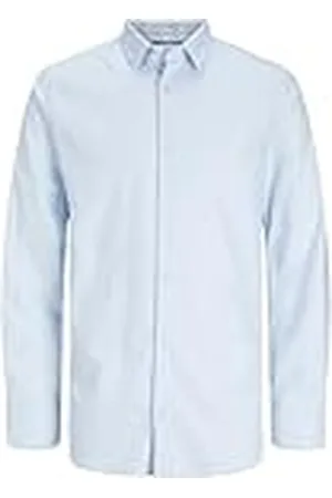 JACK & JONES Jprblanordic T-shirt met lange mouwen, kasjmier blauw/snit: comfort, M heren, , M