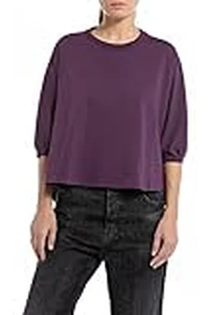 Replay Oversized longsleeve voor dames, , XXS