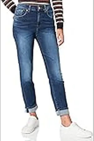 7 for all Mankind Dames Relaxed Skinny Slim Illusion Eco Above Jeans, , 24W x 30L