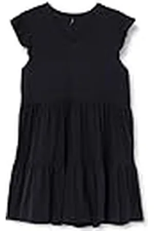 ONLY Dames Onlmay Cap Sleeves Frill Dress Noos Jurk, , XXL