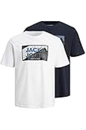 JACK & JONES JACK&JONES JCOLOGAN Tee SS Crew Neck AW23 2PK MP, , L