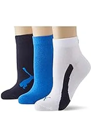 PUMA KIDS BWT QUARTER 3P - C: marineblauw/wit/sterk blauw_ T: 35/38