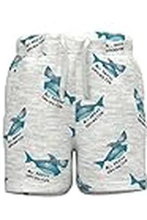 NAME IT Jongens NMMJARL Sweat Box UNB Shorts, Light Grey Melange, 92, , 92 cm