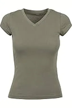 Build Your Brand KiarenzaFD Ladies Basic Tee T-shirt met korte mouwen BY062