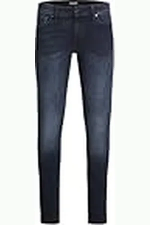 JACK & JONES Skinny jeans voor heren, Denim Blauw, 27W / 32L